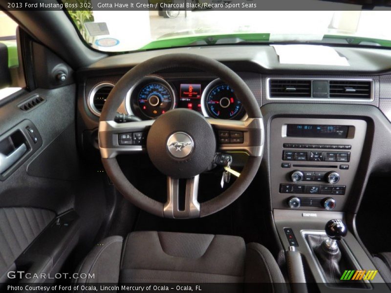 Dashboard of 2013 Mustang Boss 302