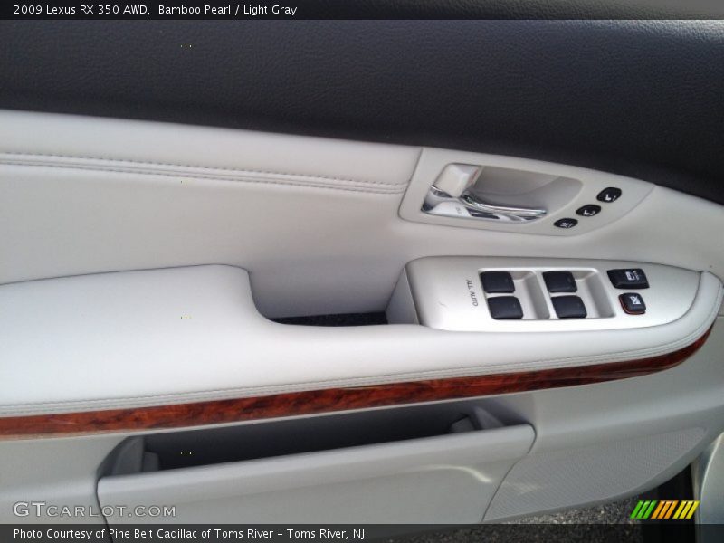Bamboo Pearl / Light Gray 2009 Lexus RX 350 AWD