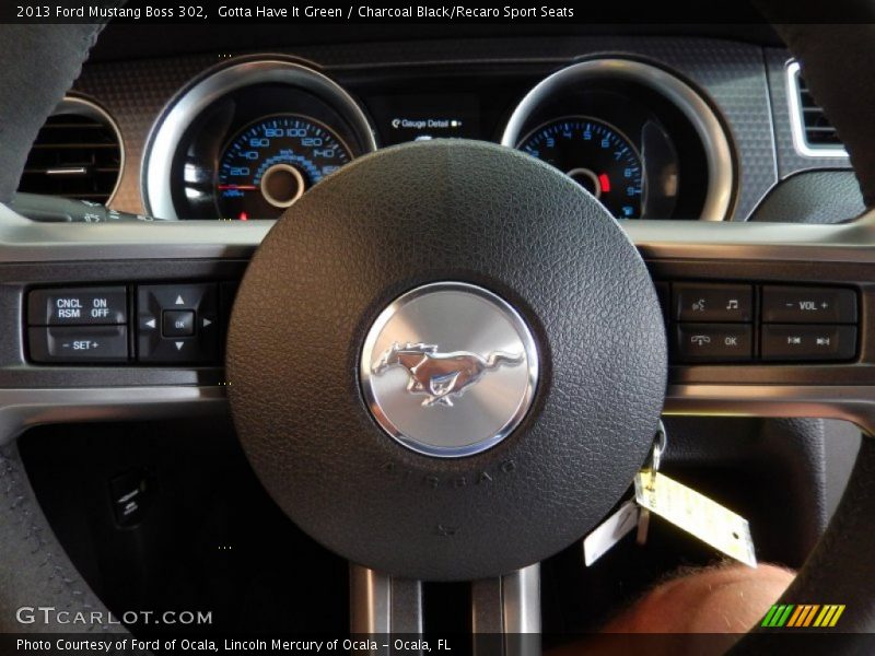 Controls of 2013 Mustang Boss 302