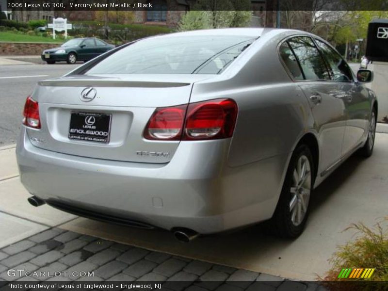 Mercury Silver Metallic / Black 2006 Lexus GS 300