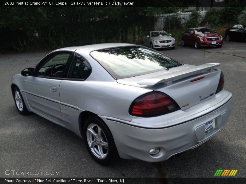 Galaxy Silver Metallic / Dark Pewter 2003 Pontiac Grand Am GT Coupe