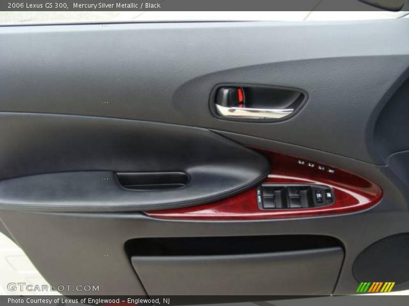 Mercury Silver Metallic / Black 2006 Lexus GS 300