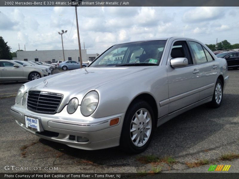 Brilliant Silver Metallic / Ash 2002 Mercedes-Benz E 320 4Matic Sedan