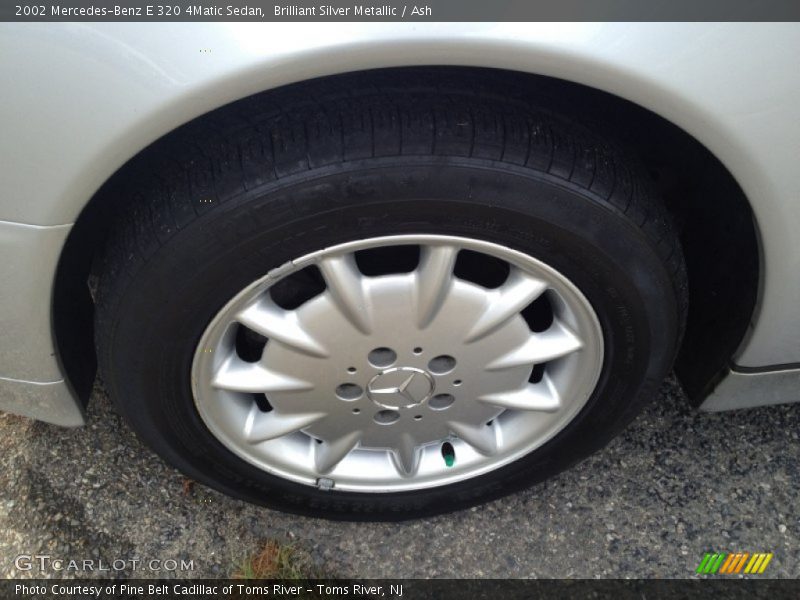 Brilliant Silver Metallic / Ash 2002 Mercedes-Benz E 320 4Matic Sedan