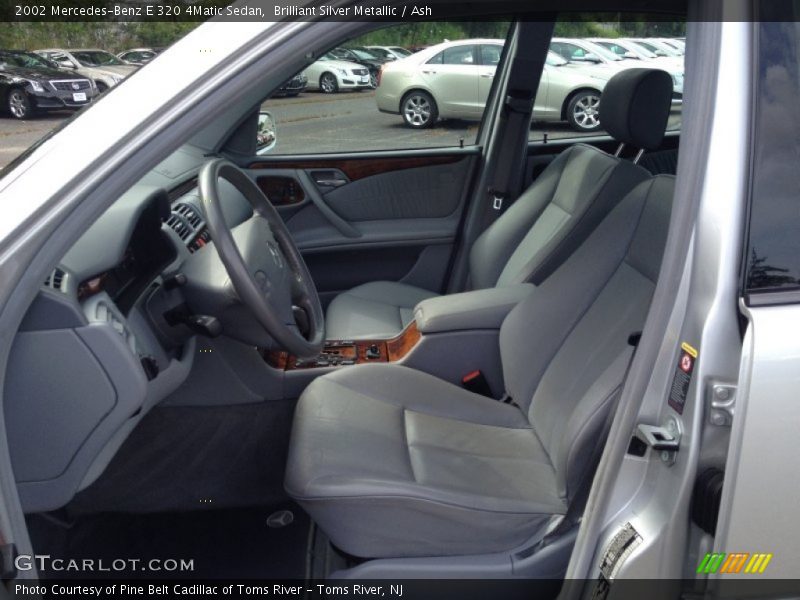Brilliant Silver Metallic / Ash 2002 Mercedes-Benz E 320 4Matic Sedan