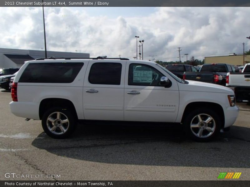 Summit White / Ebony 2013 Chevrolet Suburban LT 4x4