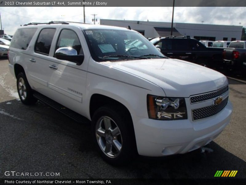 Summit White / Ebony 2013 Chevrolet Suburban LT 4x4