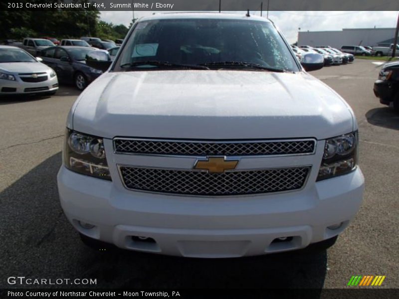 Summit White / Ebony 2013 Chevrolet Suburban LT 4x4