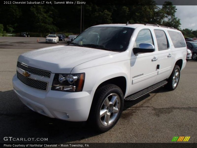 Summit White / Ebony 2013 Chevrolet Suburban LT 4x4