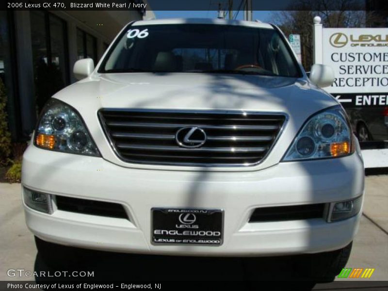 Blizzard White Pearl / Ivory 2006 Lexus GX 470
