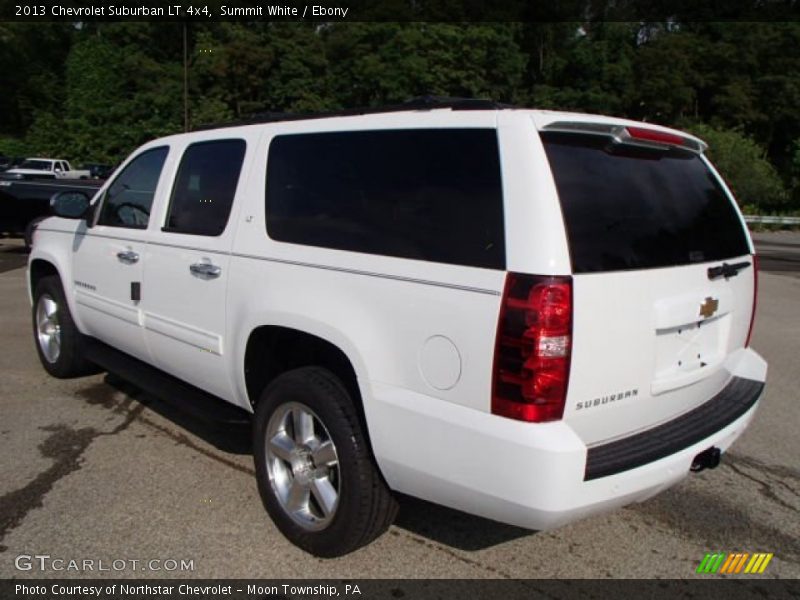 Summit White / Ebony 2013 Chevrolet Suburban LT 4x4