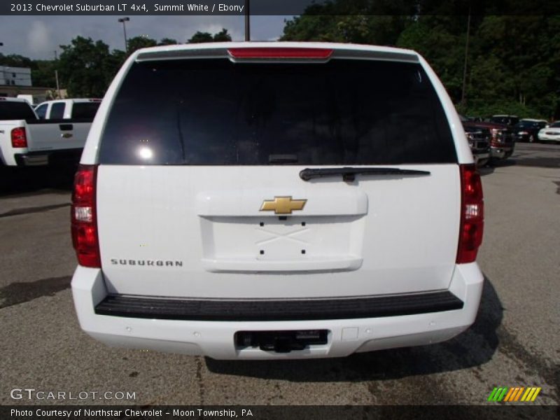 Summit White / Ebony 2013 Chevrolet Suburban LT 4x4
