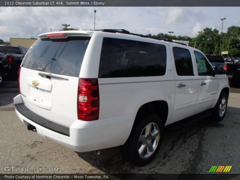 Summit White / Ebony 2013 Chevrolet Suburban LT 4x4