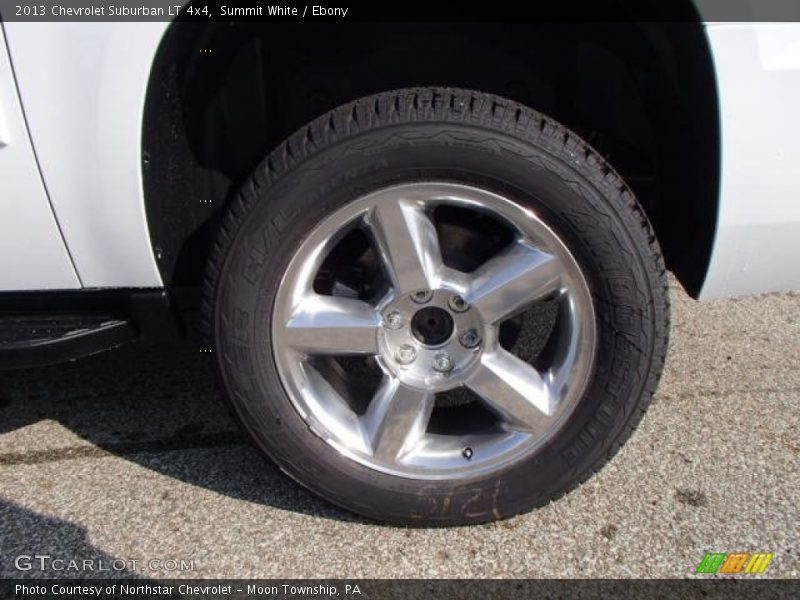 Summit White / Ebony 2013 Chevrolet Suburban LT 4x4