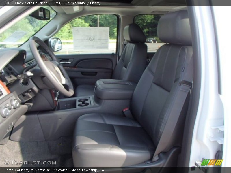 Summit White / Ebony 2013 Chevrolet Suburban LT 4x4
