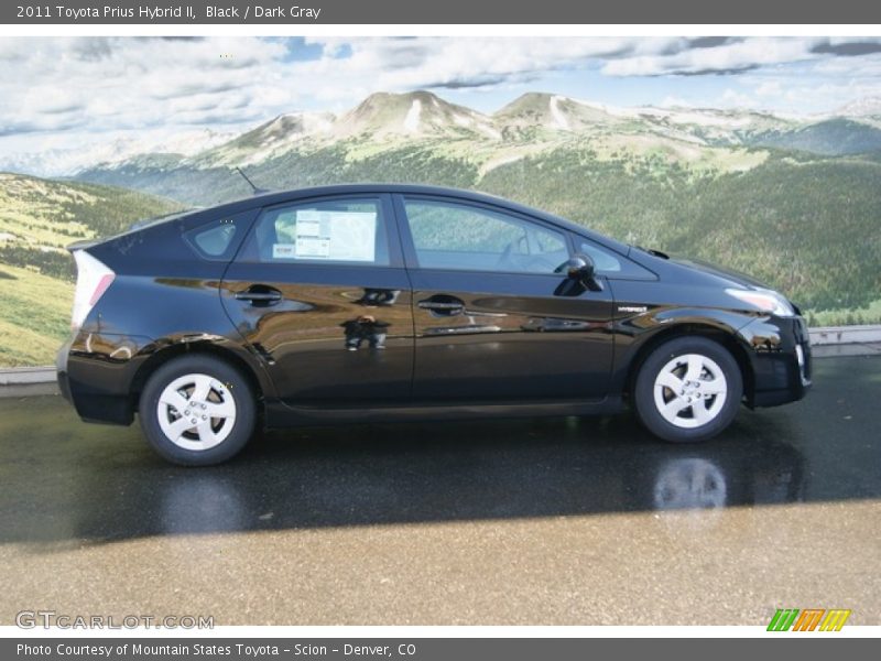 Black / Dark Gray 2011 Toyota Prius Hybrid II
