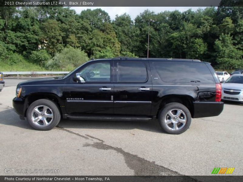 Black / Ebony 2013 Chevrolet Suburban LTZ 4x4
