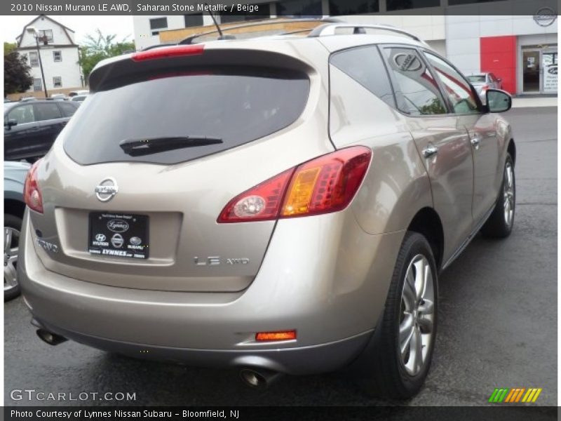 Saharan Stone Metallic / Beige 2010 Nissan Murano LE AWD