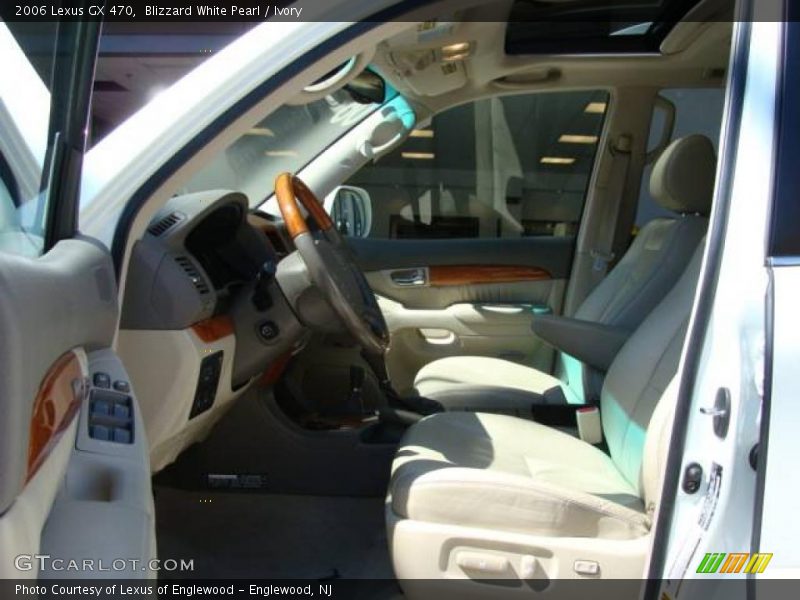Blizzard White Pearl / Ivory 2006 Lexus GX 470