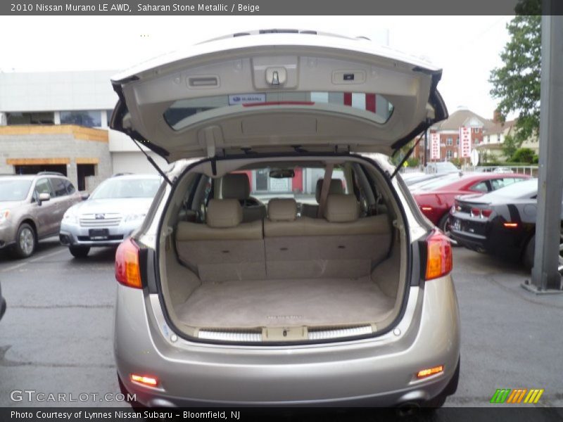 Saharan Stone Metallic / Beige 2010 Nissan Murano LE AWD