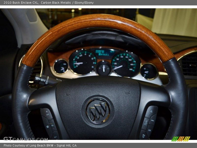 Carbon Black Metallic / Ebony/Ebony 2010 Buick Enclave CXL