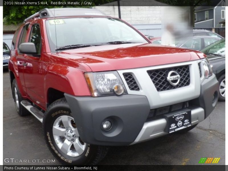 Red Brick Metallic / Gray 2010 Nissan Xterra S 4x4