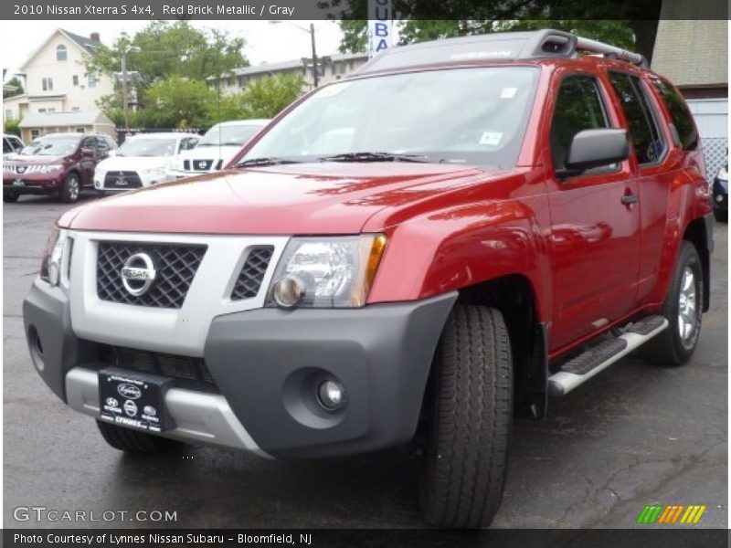 Red Brick Metallic / Gray 2010 Nissan Xterra S 4x4