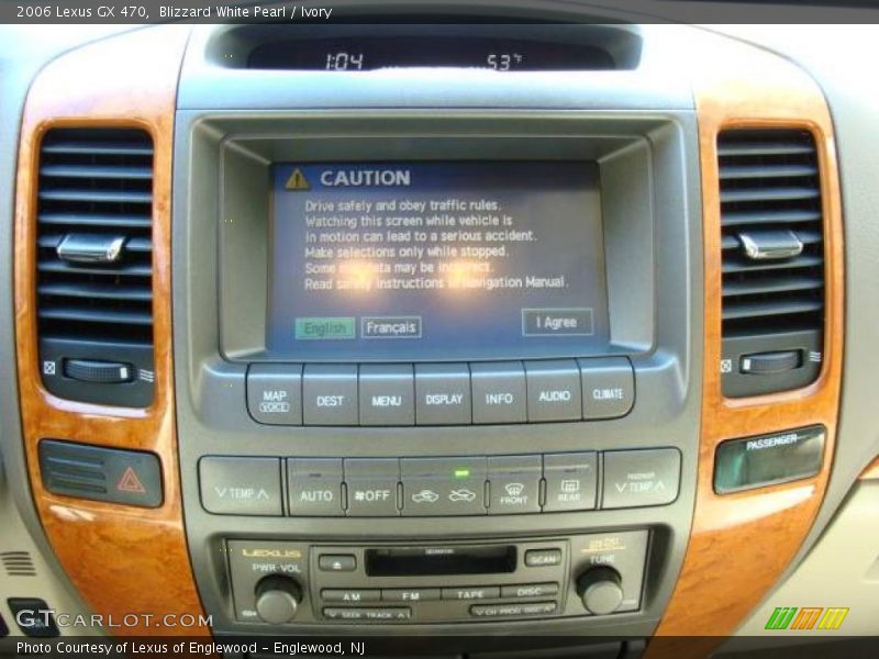 Blizzard White Pearl / Ivory 2006 Lexus GX 470