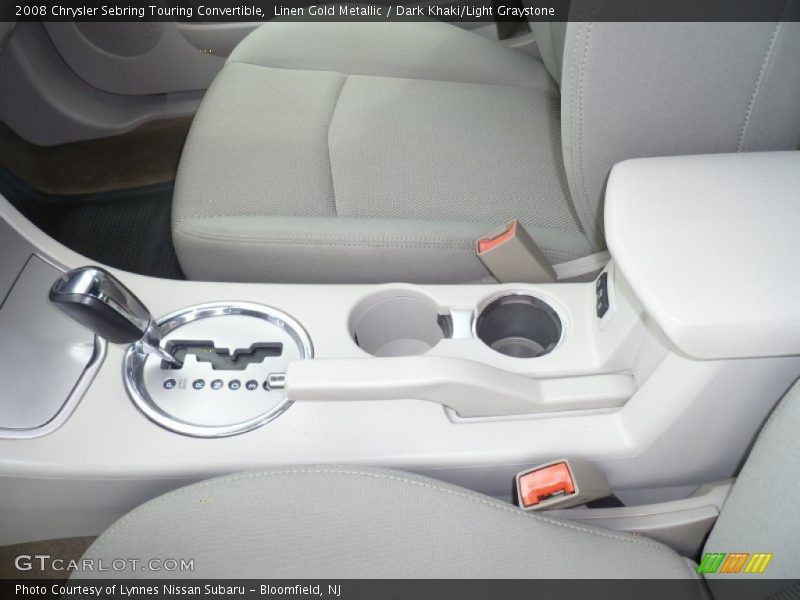 Linen Gold Metallic / Dark Khaki/Light Graystone 2008 Chrysler Sebring Touring Convertible
