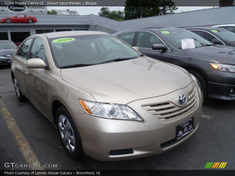 Desert Sand Metallic / Bisque 2009 Toyota Camry LE