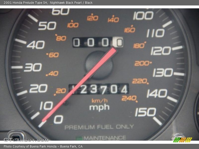 Nighthawk Black Pearl / Black 2001 Honda Prelude Type SH