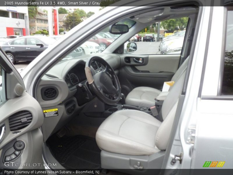 Smart Silver / Gray 2005 Hyundai Santa Fe LX 3.5 4WD