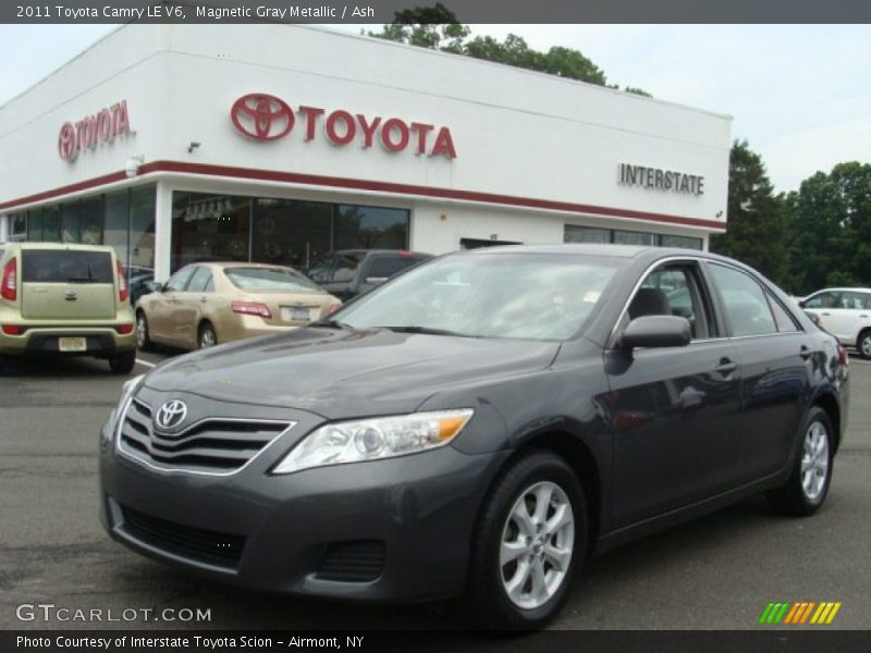 Magnetic Gray Metallic / Ash 2011 Toyota Camry LE V6