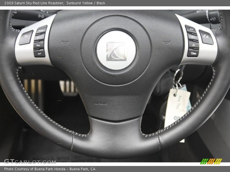  2009 Sky Red Line Roadster Steering Wheel