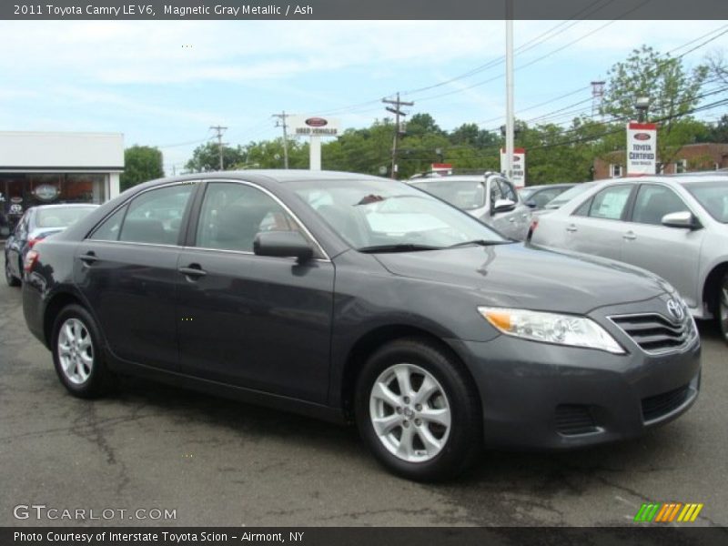 Magnetic Gray Metallic / Ash 2011 Toyota Camry LE V6