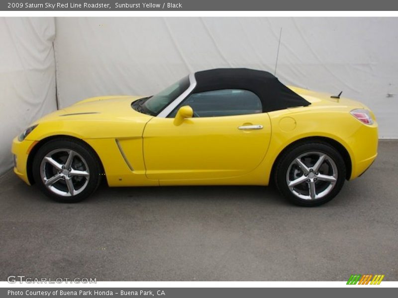  2009 Sky Red Line Roadster Sunburst Yellow