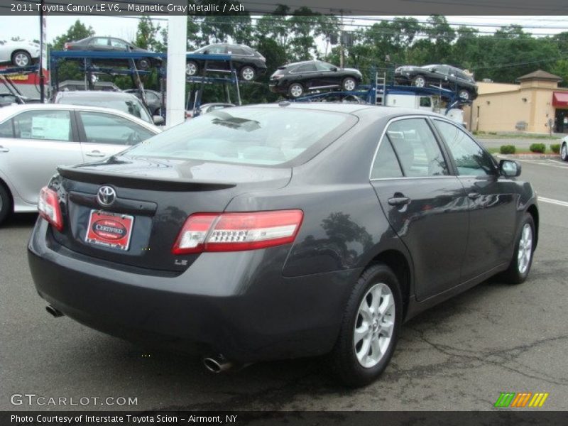 Magnetic Gray Metallic / Ash 2011 Toyota Camry LE V6