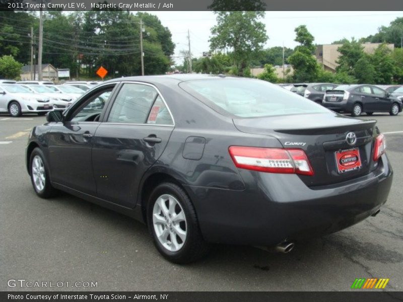 Magnetic Gray Metallic / Ash 2011 Toyota Camry LE V6