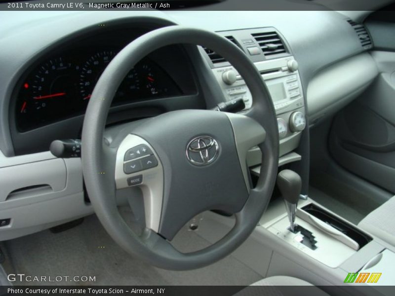Magnetic Gray Metallic / Ash 2011 Toyota Camry LE V6