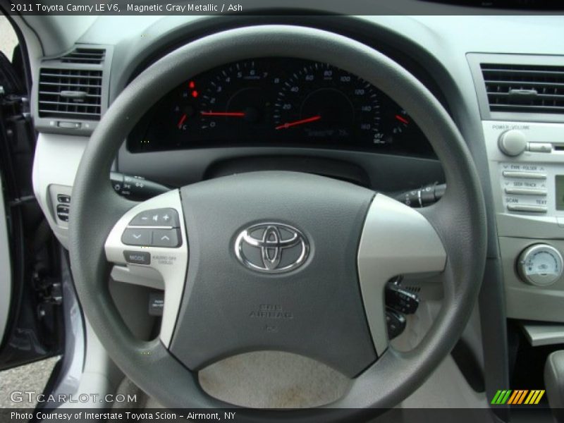 Magnetic Gray Metallic / Ash 2011 Toyota Camry LE V6