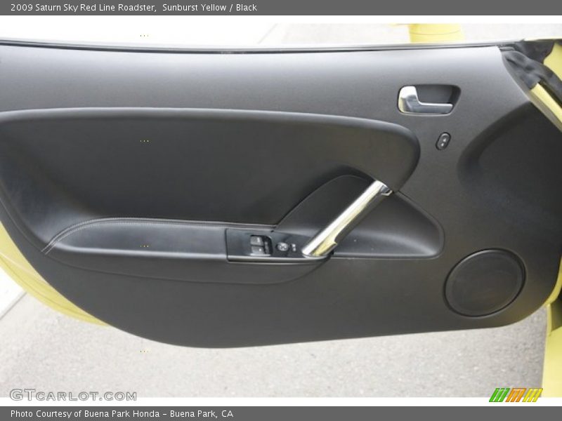 Door Panel of 2009 Sky Red Line Roadster