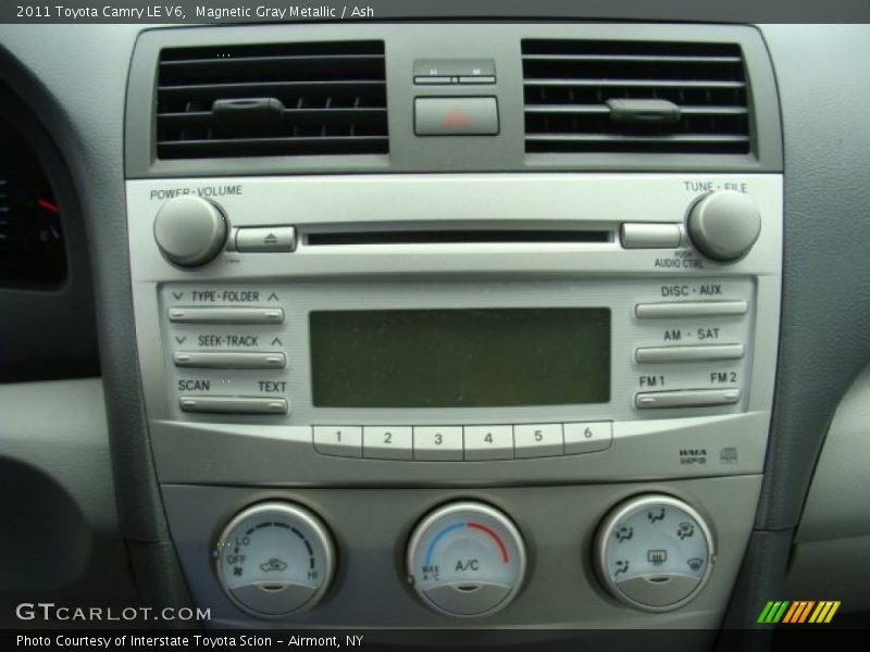 Magnetic Gray Metallic / Ash 2011 Toyota Camry LE V6