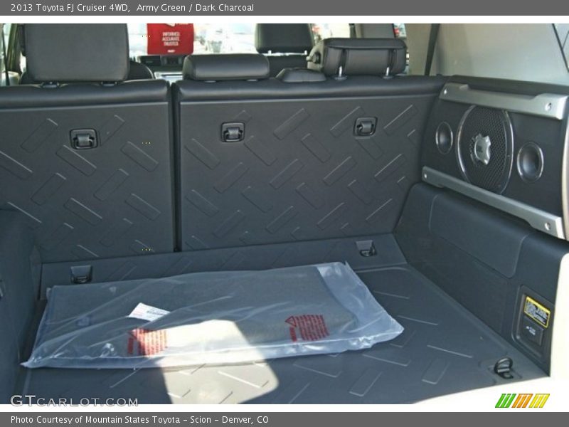 Army Green / Dark Charcoal 2013 Toyota FJ Cruiser 4WD