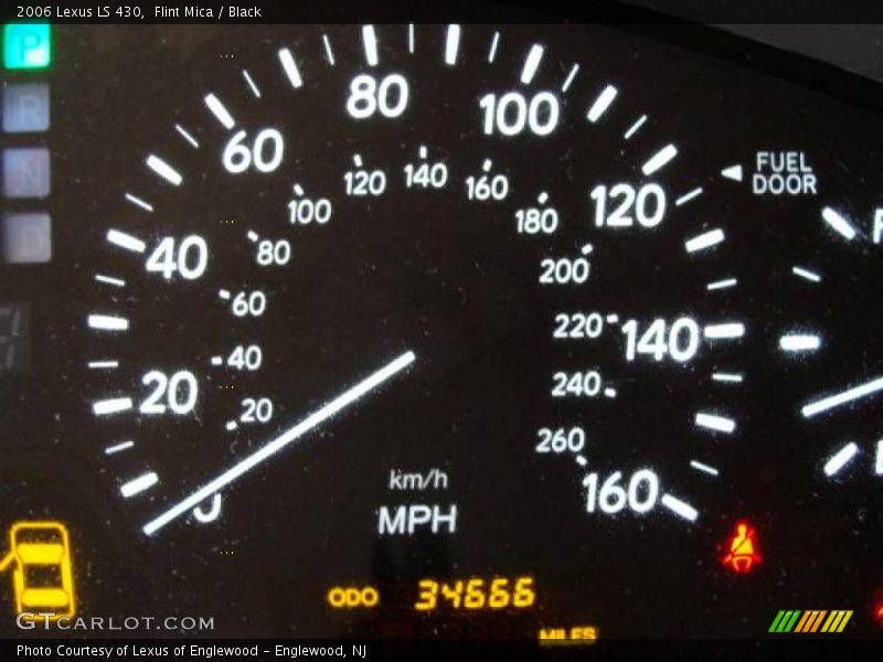 Flint Mica / Black 2006 Lexus LS 430