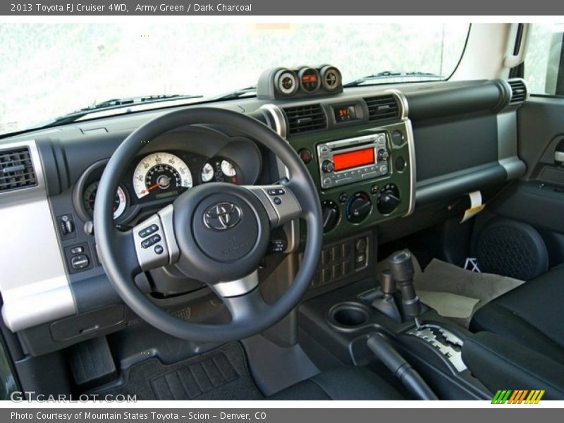 Army Green / Dark Charcoal 2013 Toyota FJ Cruiser 4WD
