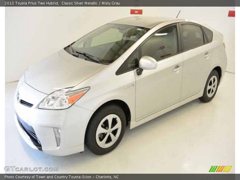 Classic Silver Metallic / Misty Gray 2013 Toyota Prius Two Hybrid