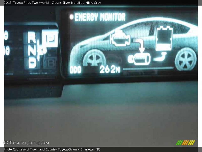 Classic Silver Metallic / Misty Gray 2013 Toyota Prius Two Hybrid