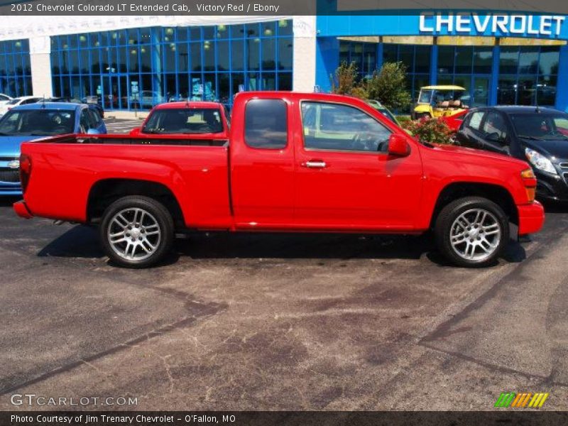 Victory Red / Ebony 2012 Chevrolet Colorado LT Extended Cab