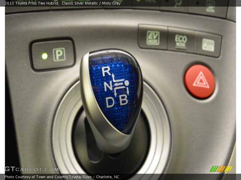 Classic Silver Metallic / Misty Gray 2013 Toyota Prius Two Hybrid