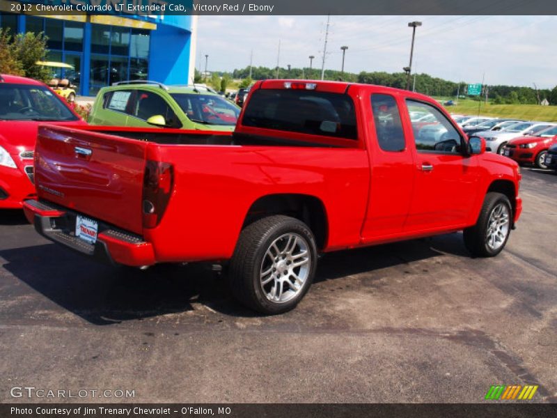 Victory Red / Ebony 2012 Chevrolet Colorado LT Extended Cab